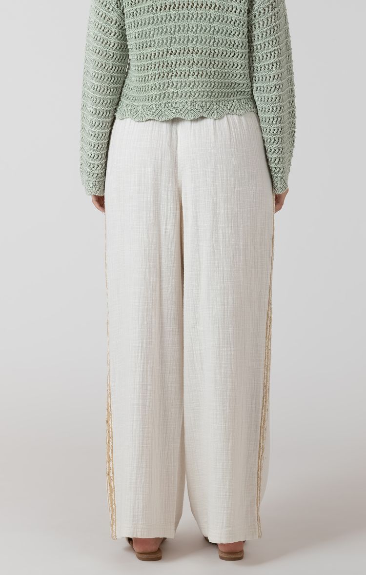 Pull On Wide Leg Pants