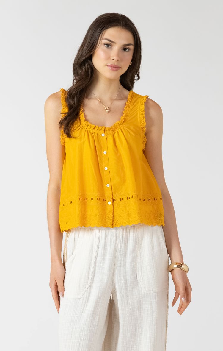Lace Trim Tank