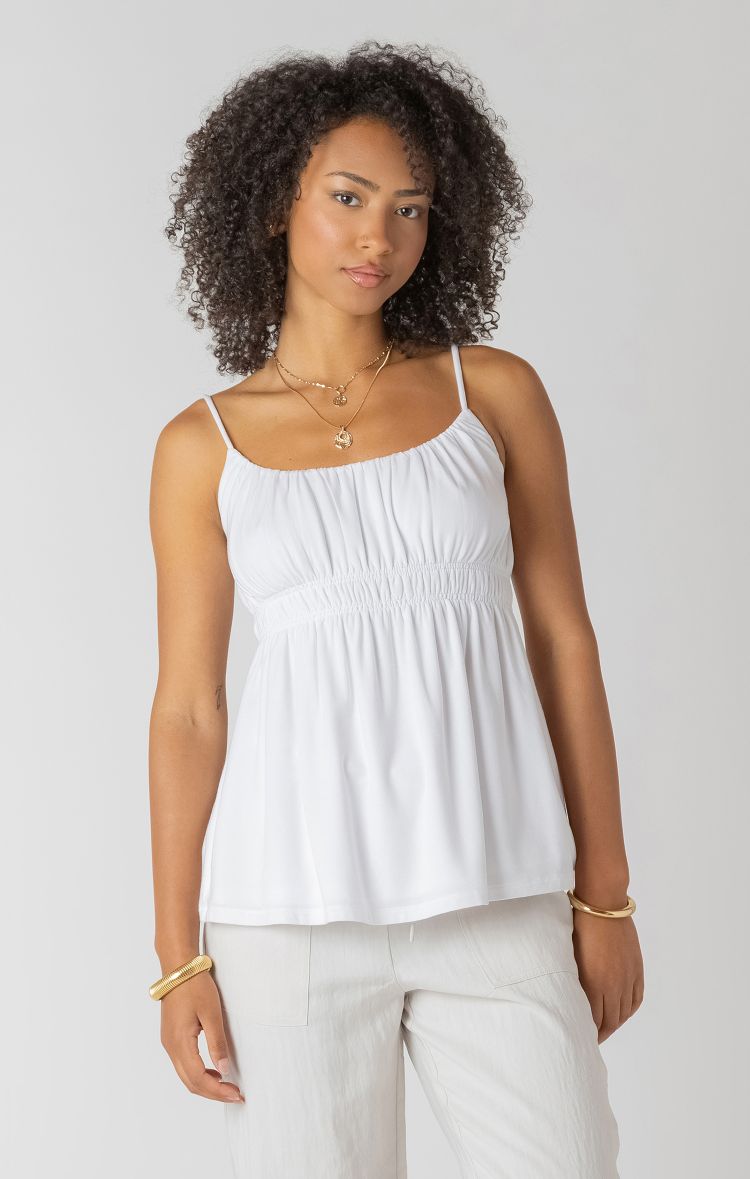 Sleeveless Peplum Top