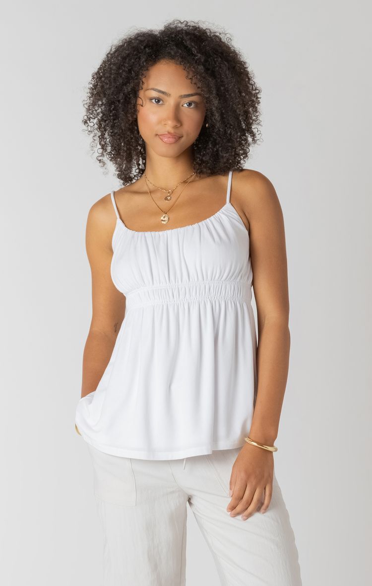 Sleeveless Peplum Top