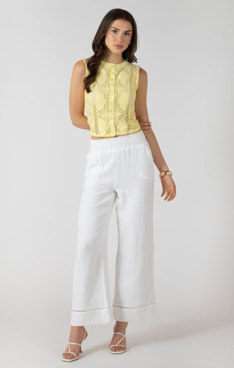 Lace Cutout Tank