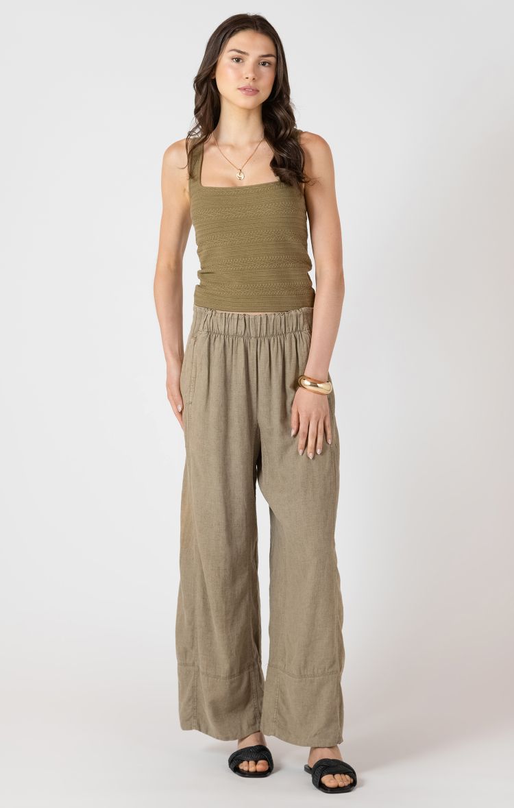 Square Neck Knit Tank