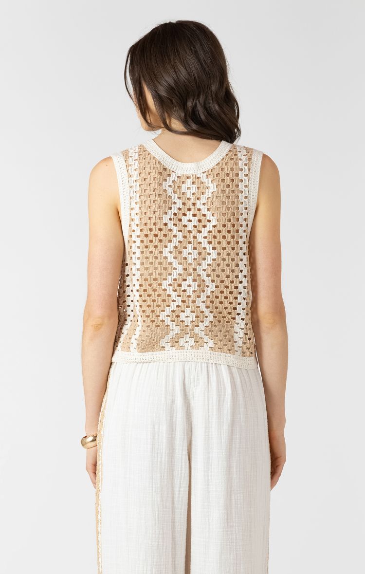 Button Up Knit Tank