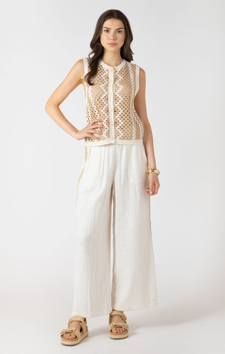 Button Up Knit Tank