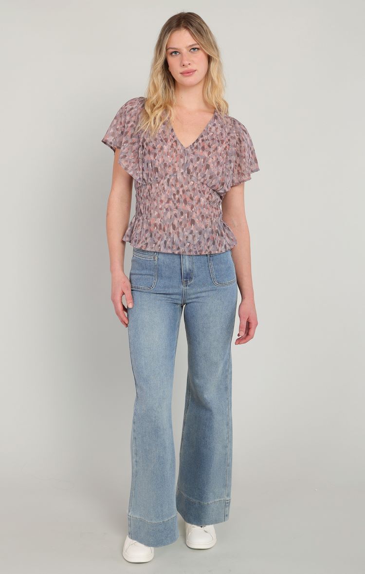 V-Neck Blouse