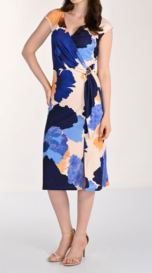 Belted Wrap Dress