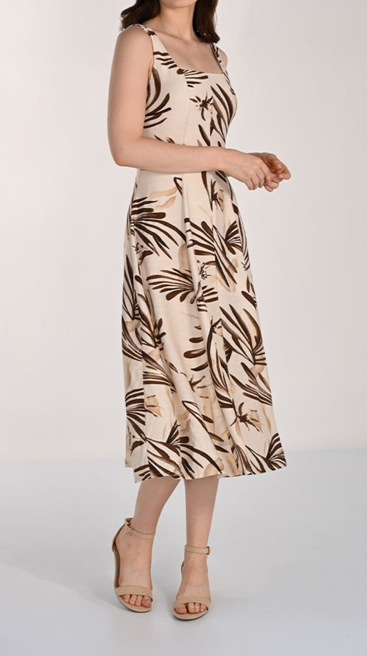 Leafy Maxi Dress