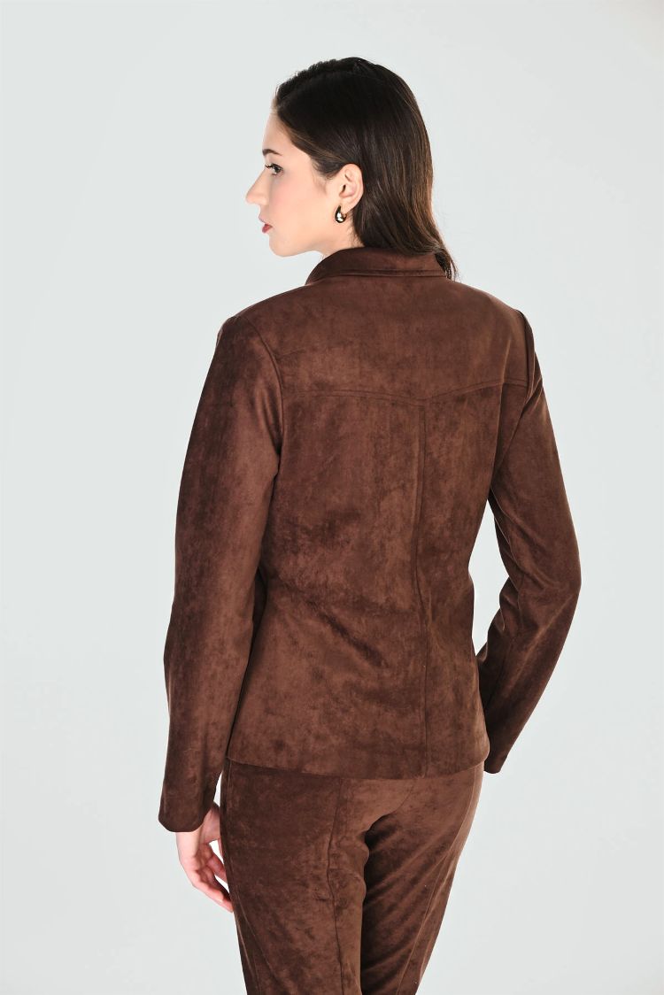 Jewel Button Blazer