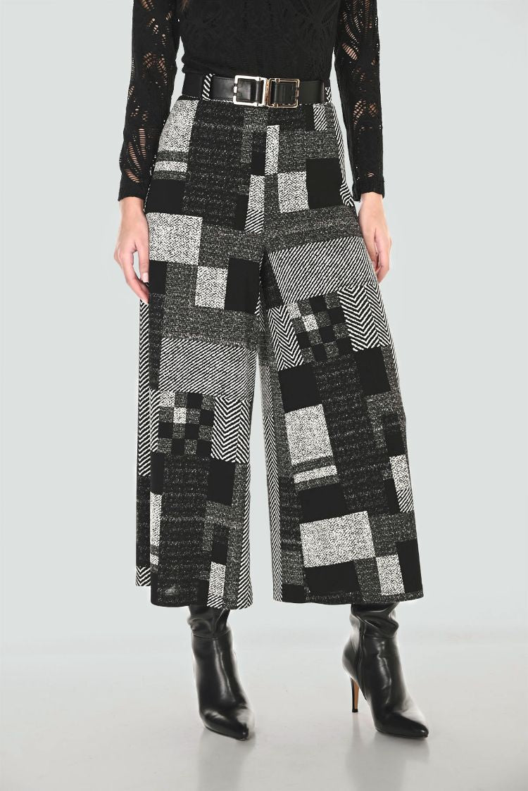 Geometric Print Trousers