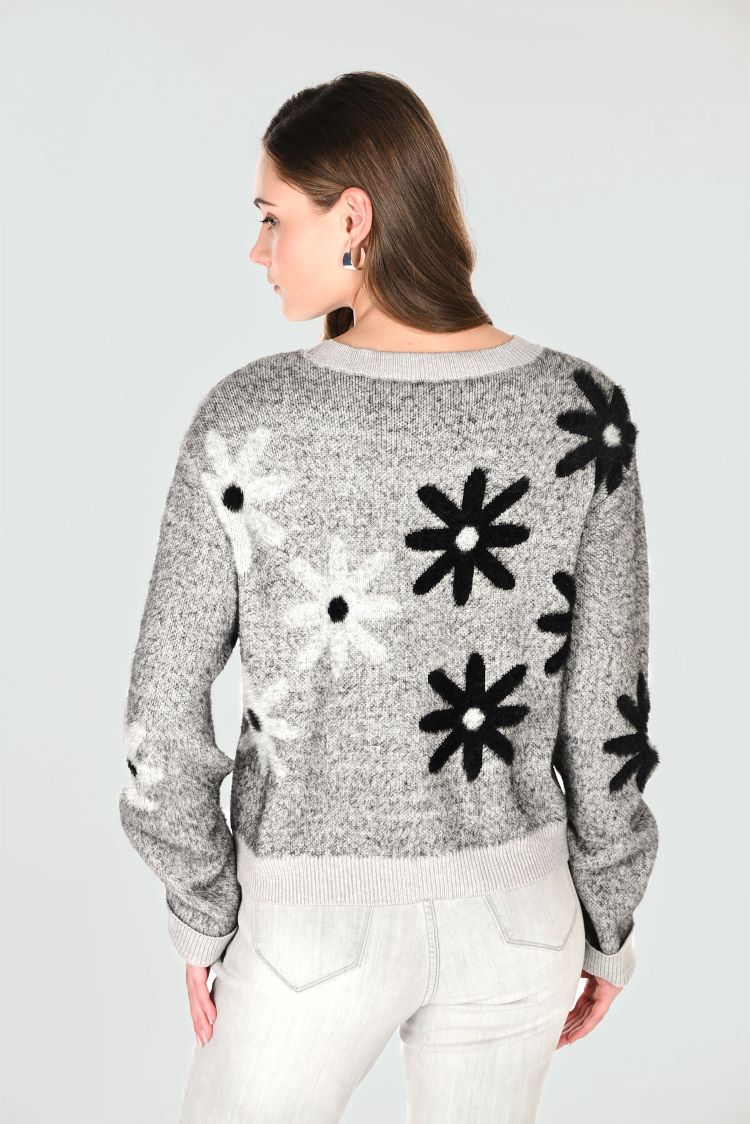 Floral Pullover Sweater