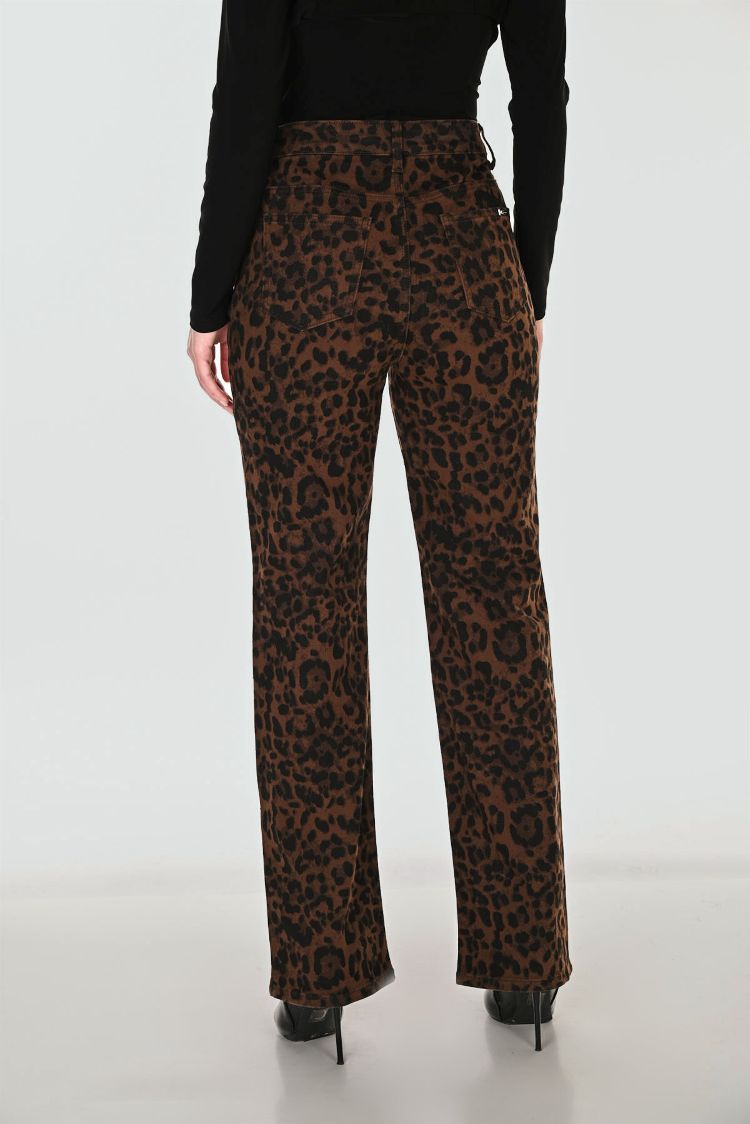 Rhinestone Leopard Trousers