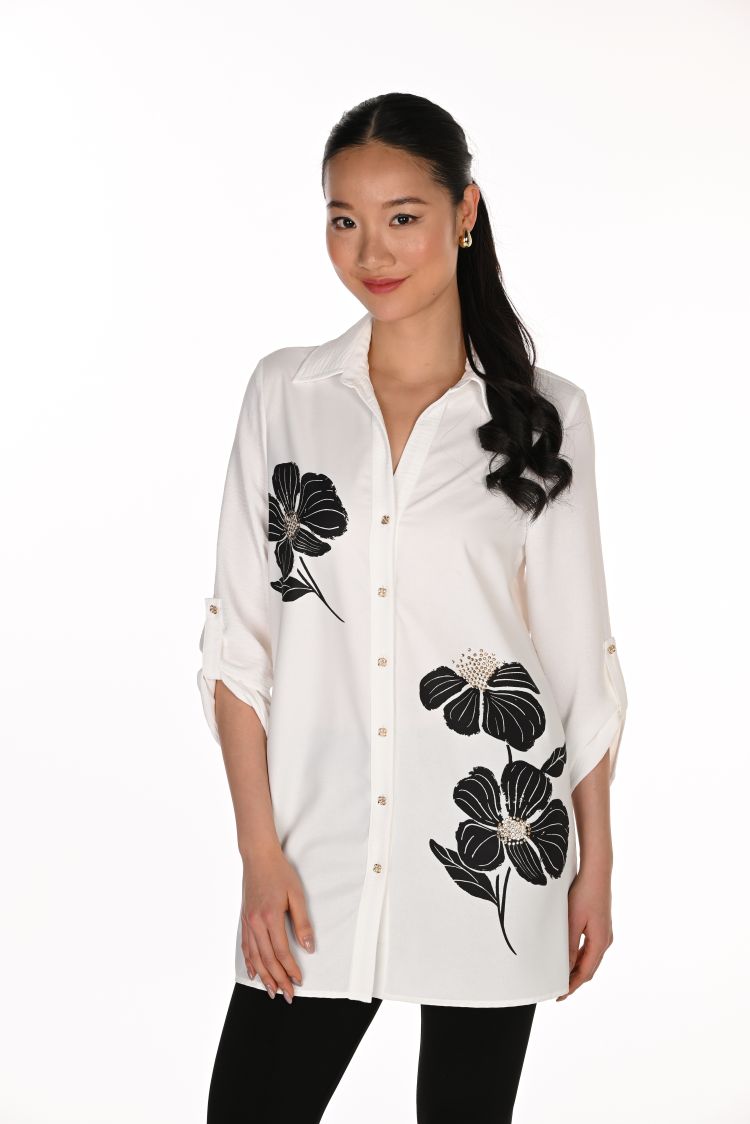 Blouse With Flowers
