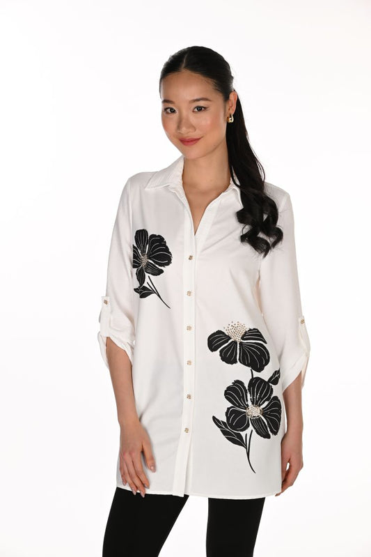 Blouse With Flowers