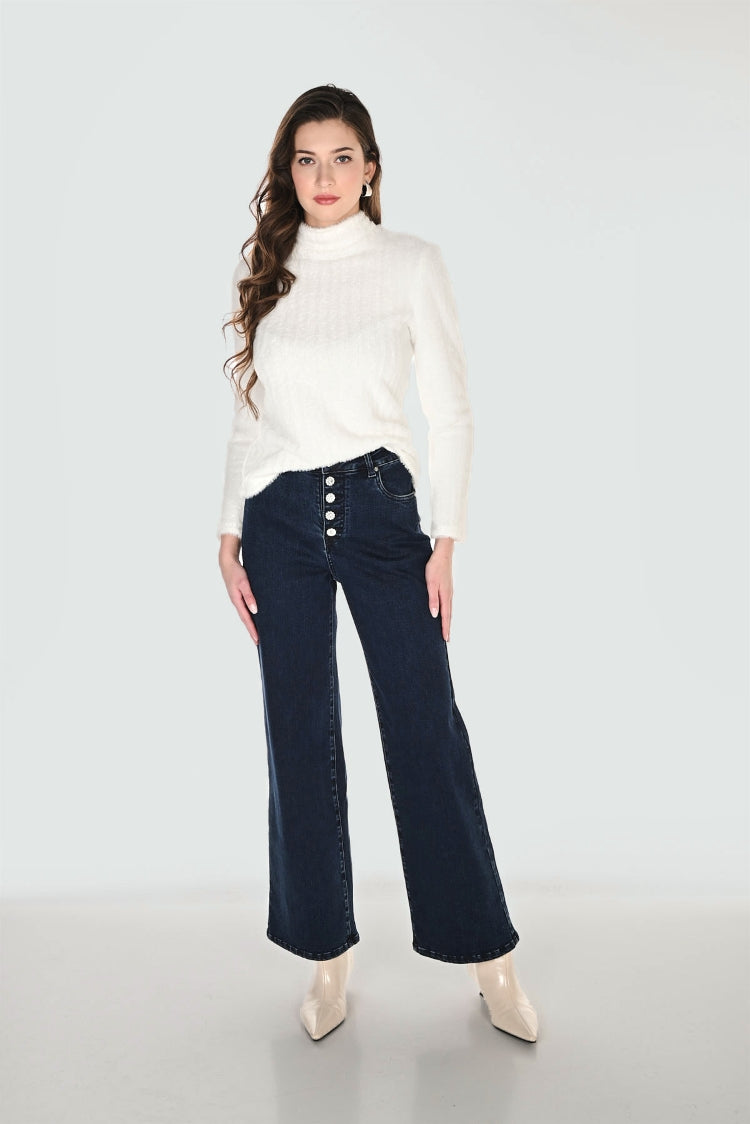Frank Lyman Women's Wide Leg Trousers