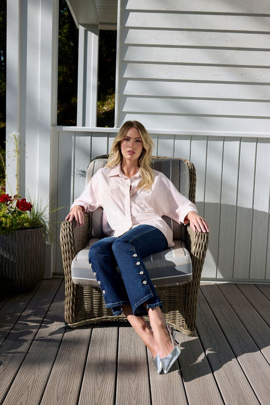 High Waisted Slim Fit Jeans