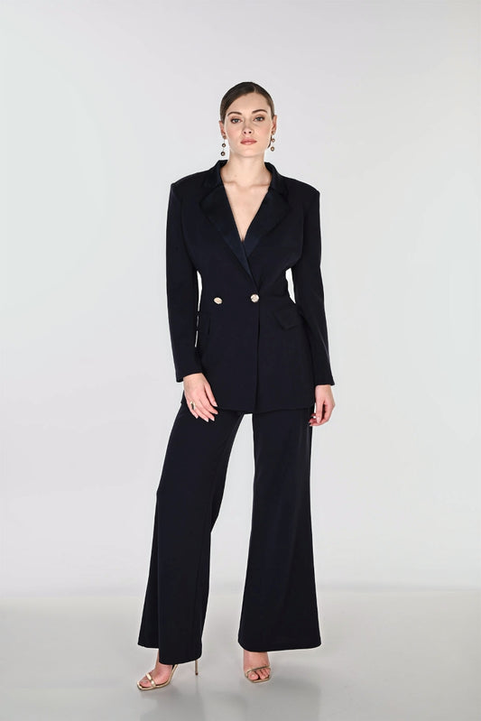 Frank Lyman High Rise Flare Trousers