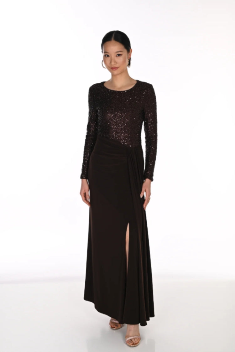 Frank Lyman Sequin Bodice Gown