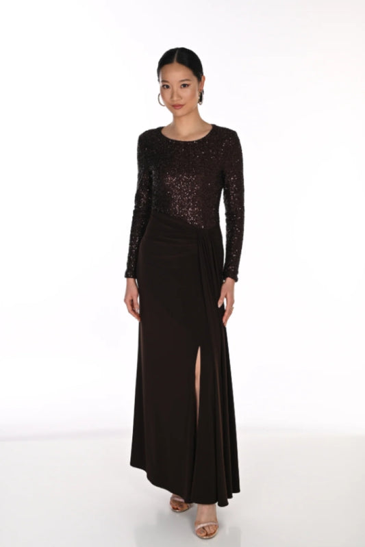 Frank Lyman Sequin Bodice Gown