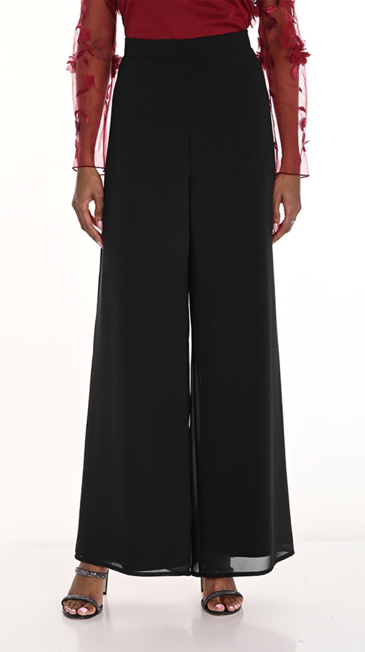 Wide Leg Woven Pants
