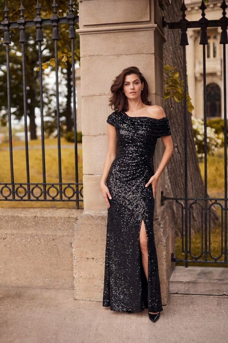 Sparkly Long Knit Dress