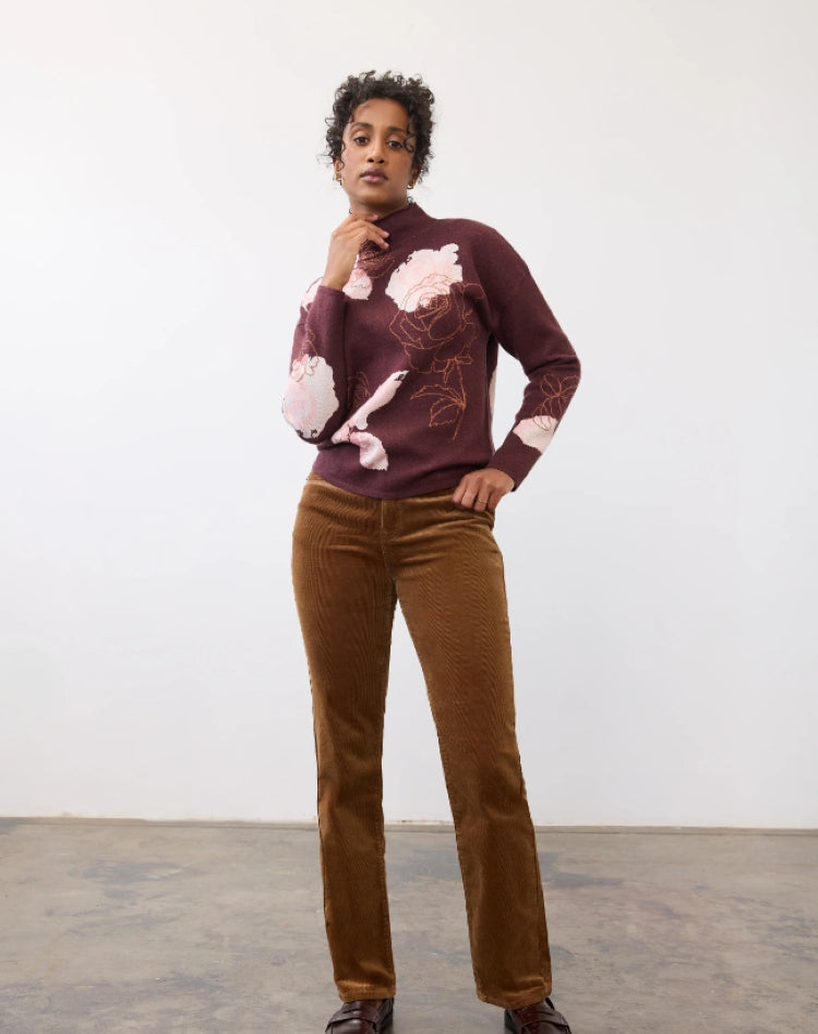 French Dressing Jeans High Rise Straight Leg Jeans