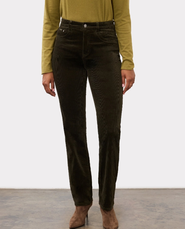 French Dressing Jeans High Rise Straight Leg Jeans