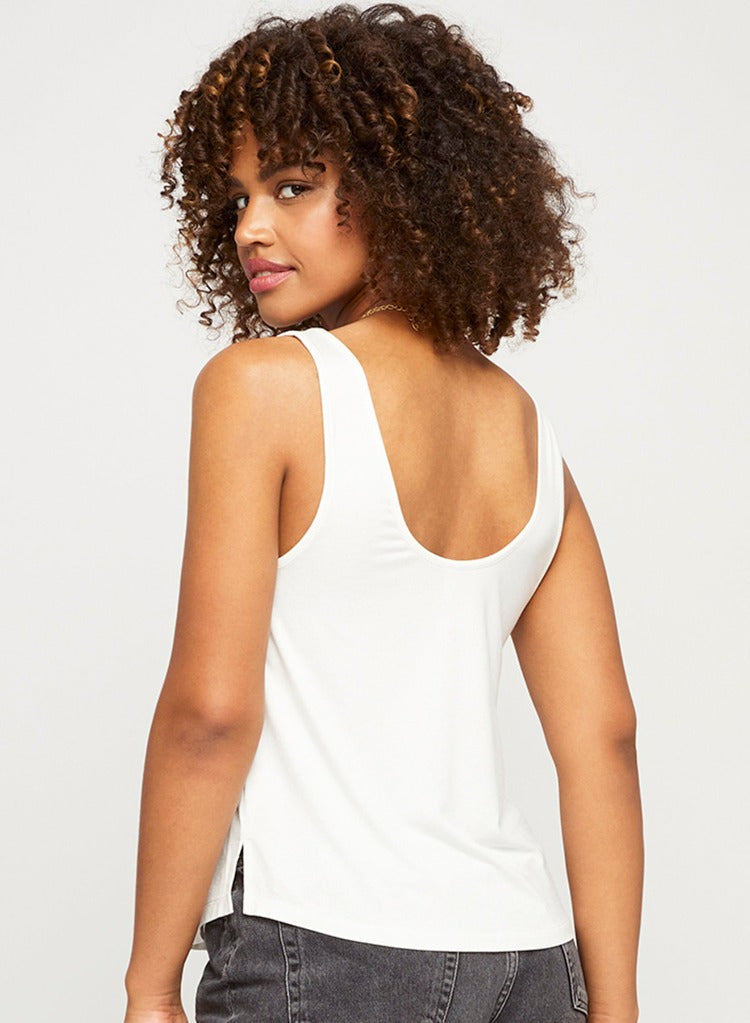 Gentle Fawn Harbor Tank Top  Style: GF2305-1014  Meet your new favorite tank top: the Gentle Fawn Harbor! Made of super soft fabric, this classic closet staple will keep you comfy all day long. Fancy enough for a night out but casual enough for a day in, you’ll be sure to find endless uses for this stylish staple!  For best fit please refer to this size guide.