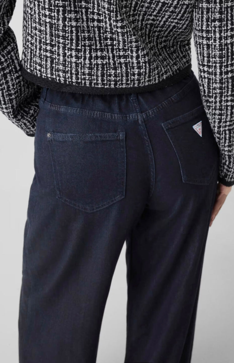 GUESS Low Rise Wide Leg Jeans