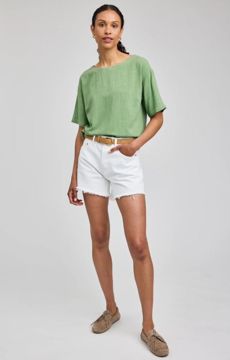 Gemini Linen Top