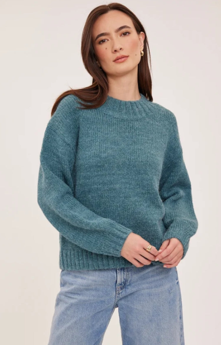 Gentle Fawn Tova Cropped Crew Neck Sweater