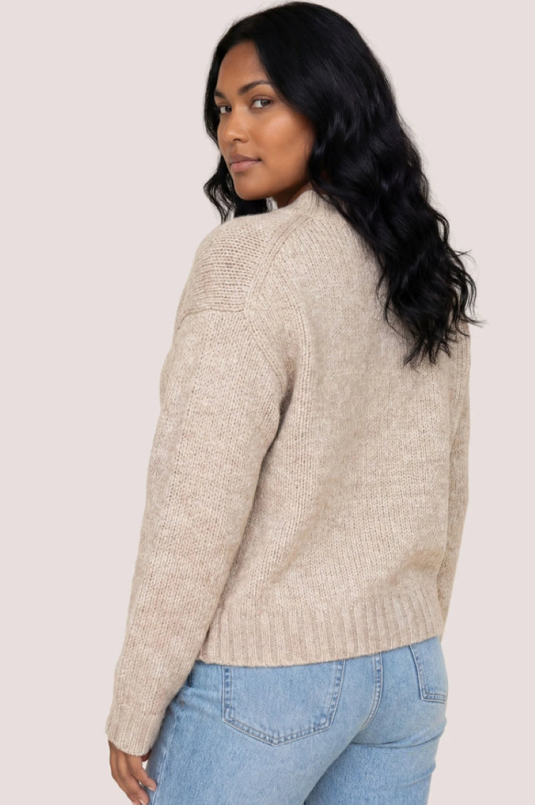 Gentle Fawn Tova Cropped Crew Neck Sweater