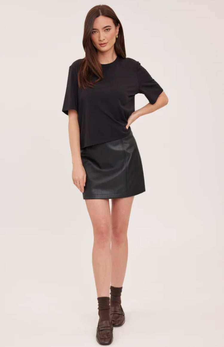 Gentle Fawn Chrissy Faux Leather Skirt