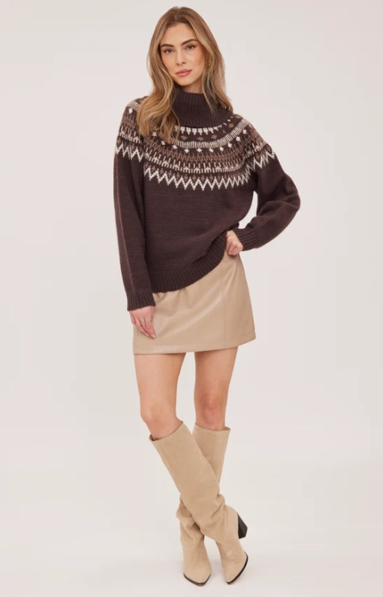 Gentle Fawn Chrissy Faux Leather Skirt