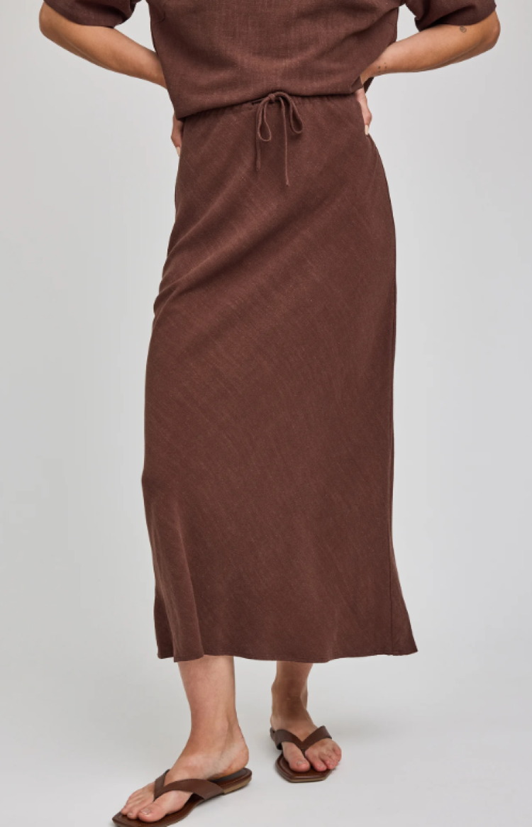 Cassia Linen Skirt