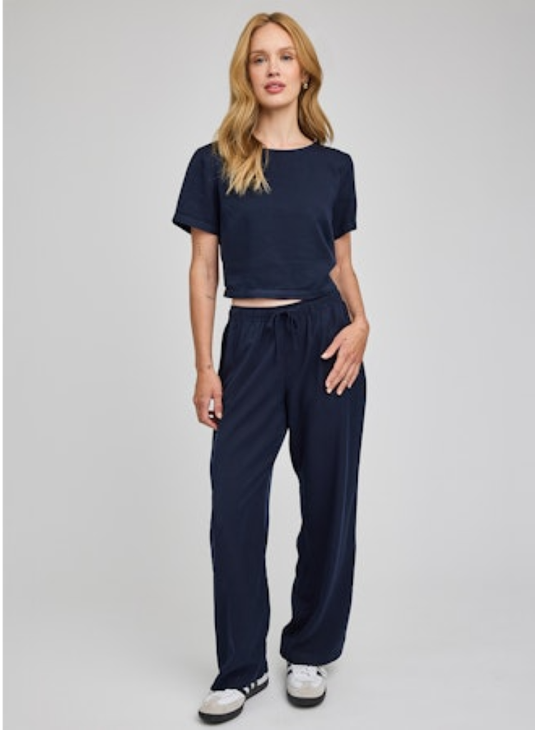 Gabriel Wide Leg Tencel Pants