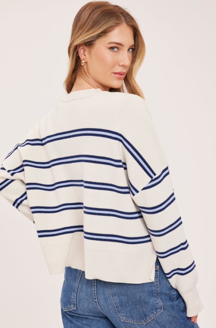 Echo Stripe Pullover