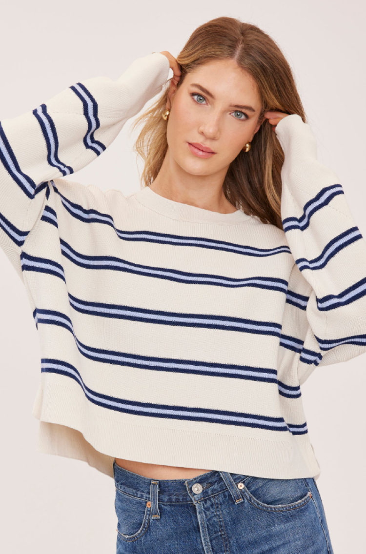 Echo Stripe Pullover