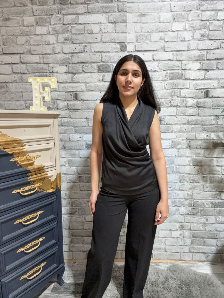 Casual V-neck Pullover