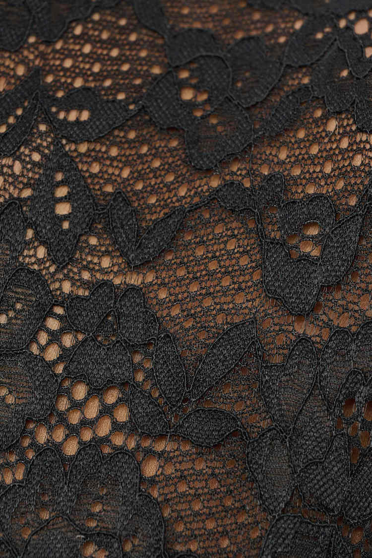 Joseph Ribkoff Lace Sleeve Wide Leg Jumpsuit
