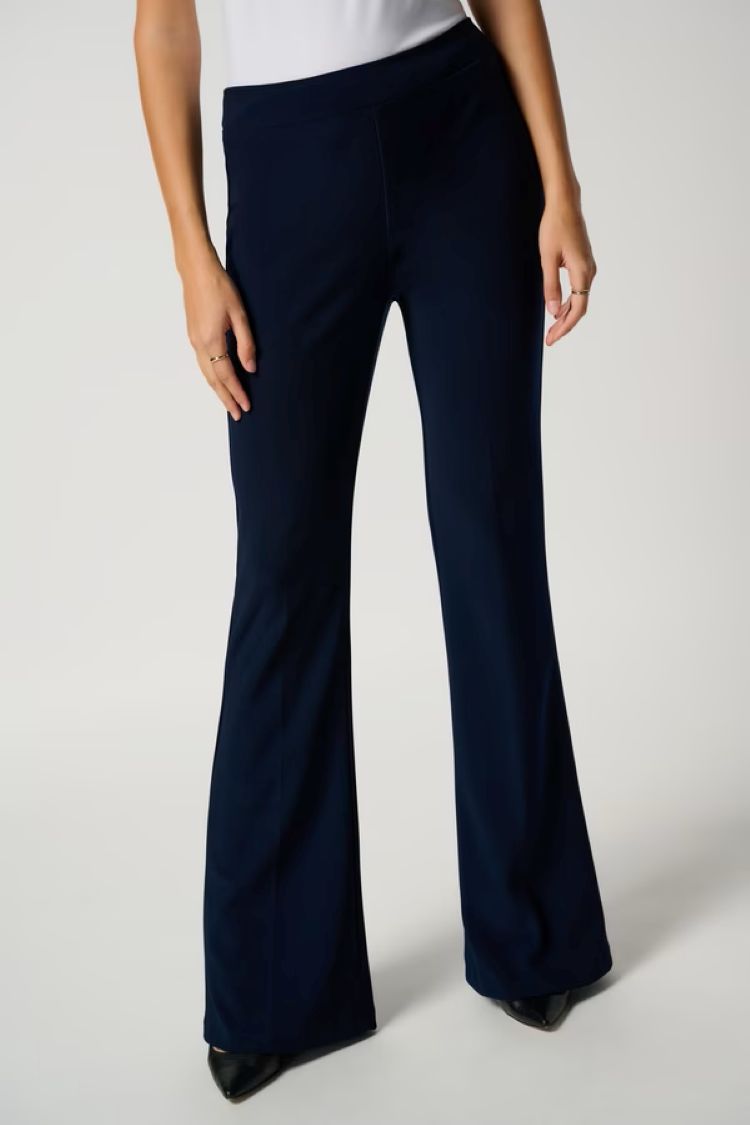High Waisted Flare Trousers