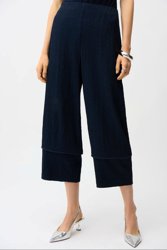 Cropped Wide Leg Trousers