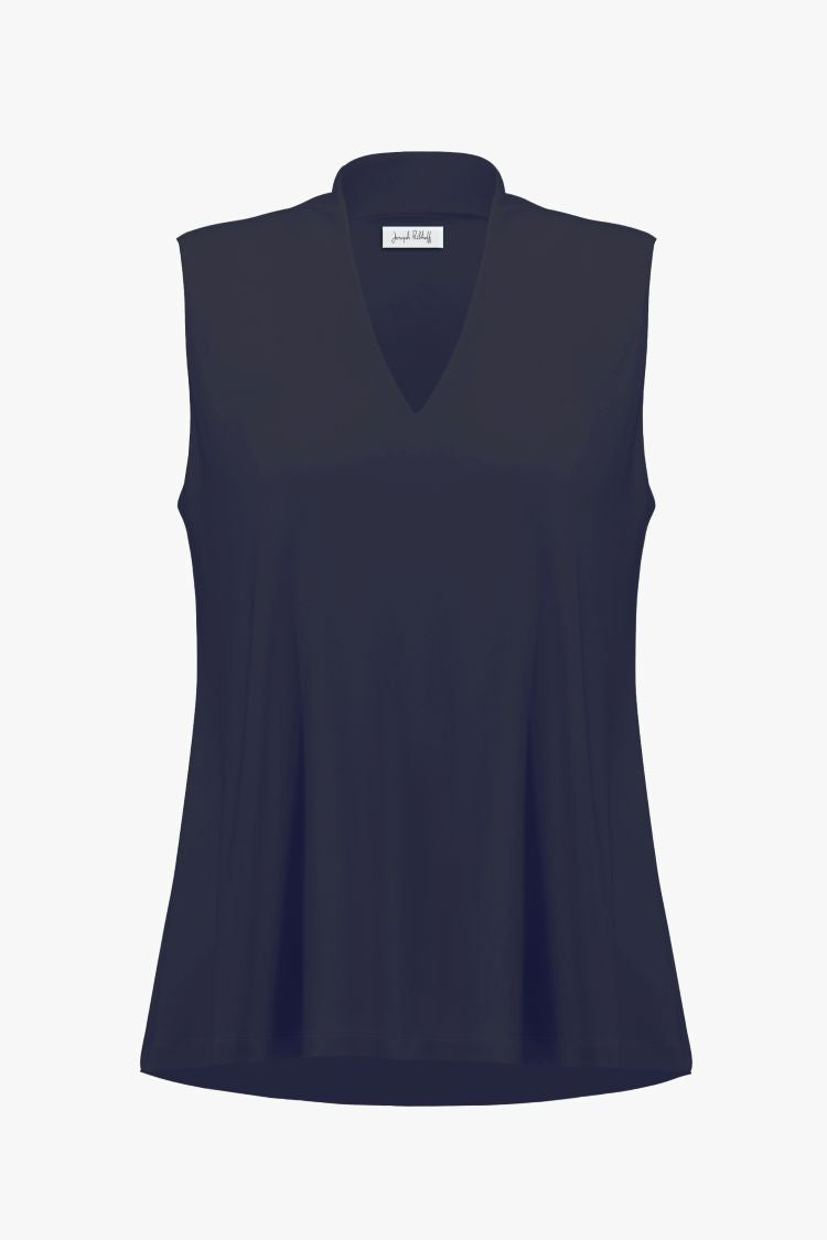 V-Neck Sleeveless Top