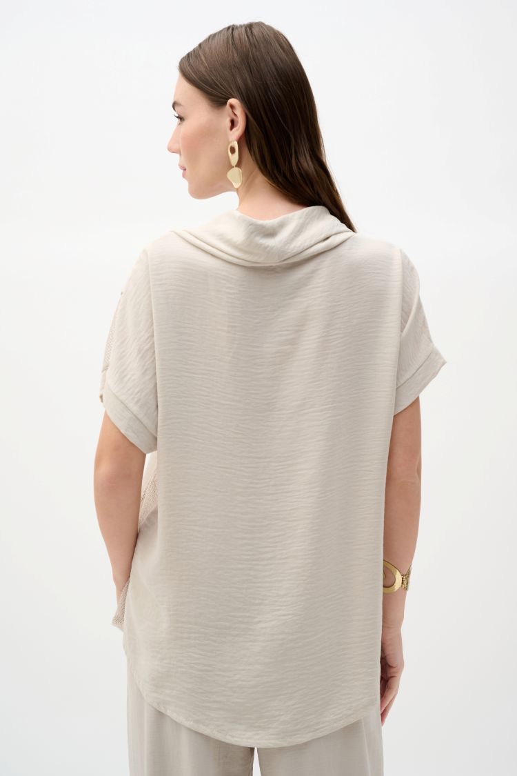 Cowl Neck Boxy Top