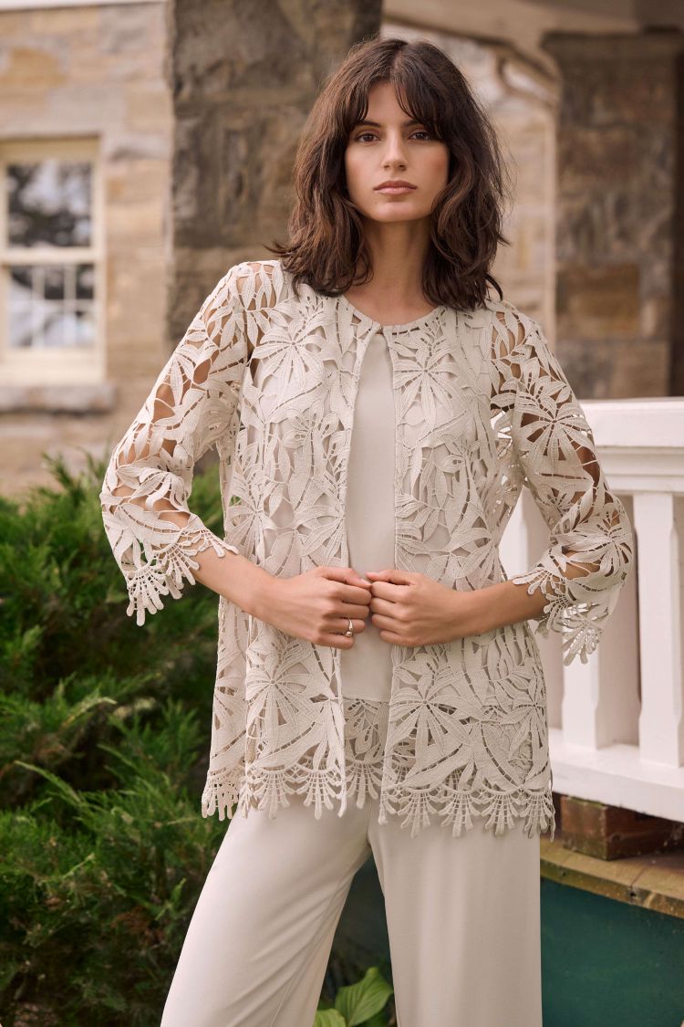 Guipure Lace Cover Up Jacket