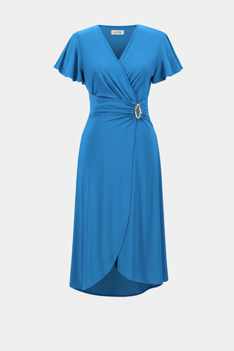 Belted Wrap Dress