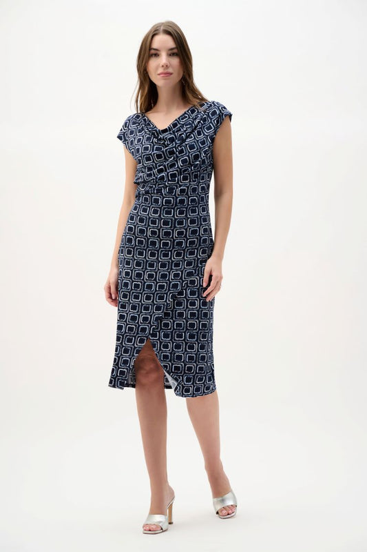 Print Knee Length Dress