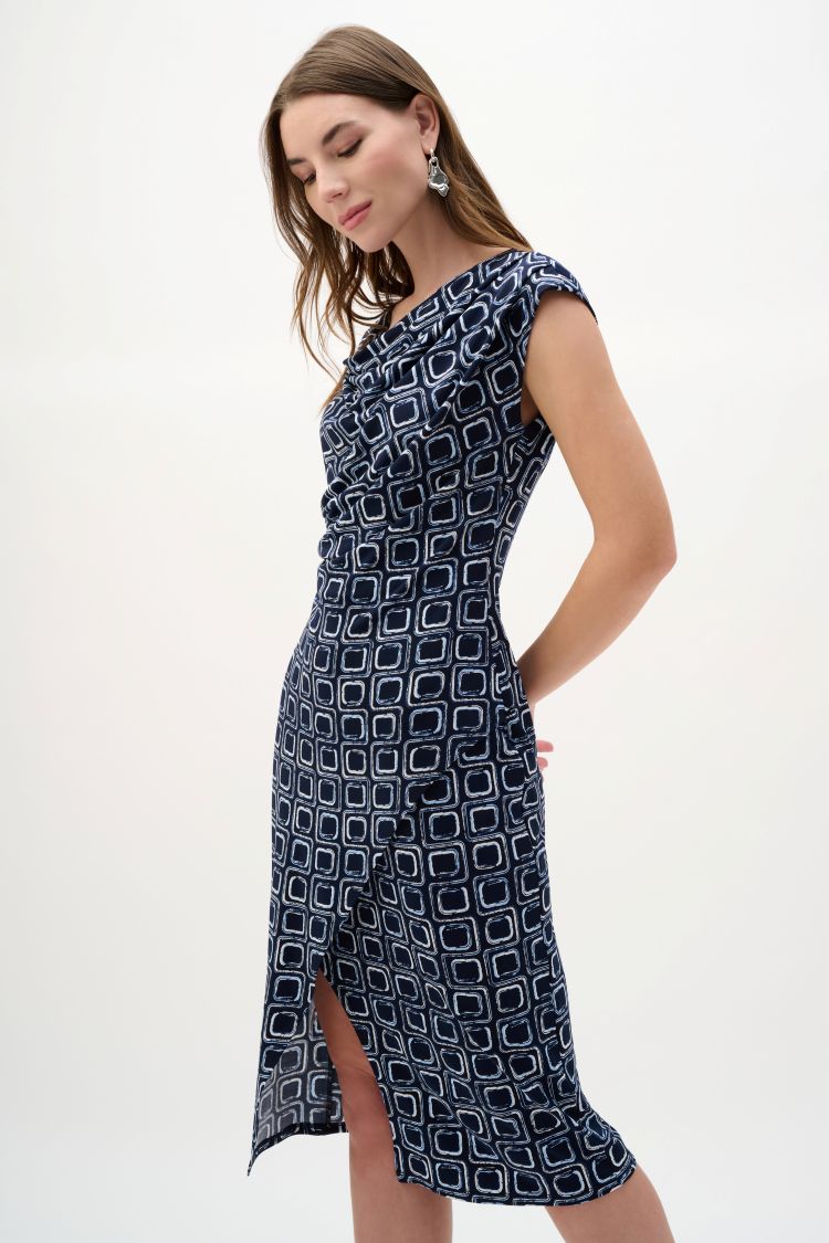 Print Knee Length Dress