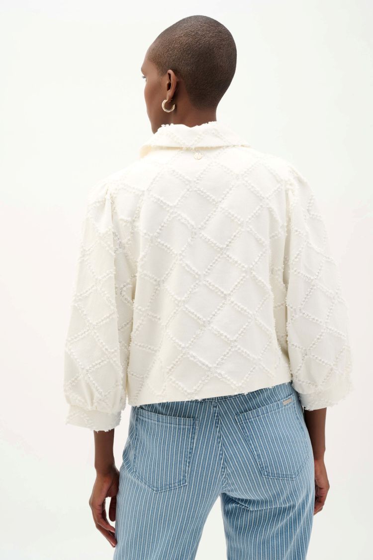 Jacket With Balloon Sleeves