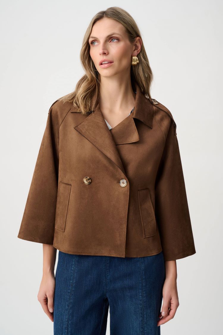 Suede Boxy Jacket