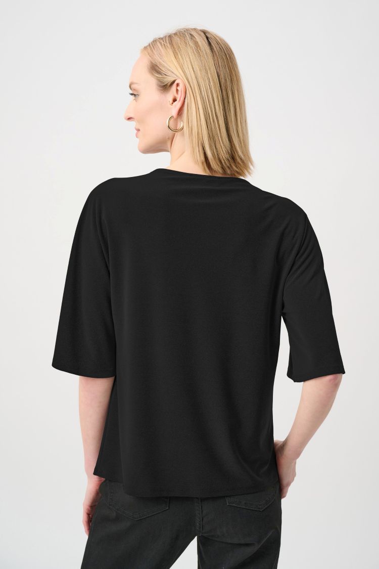Silky Cowl Neck Top